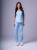 Bluza medyczna damska scrubs ACTIVE SKY BLUE