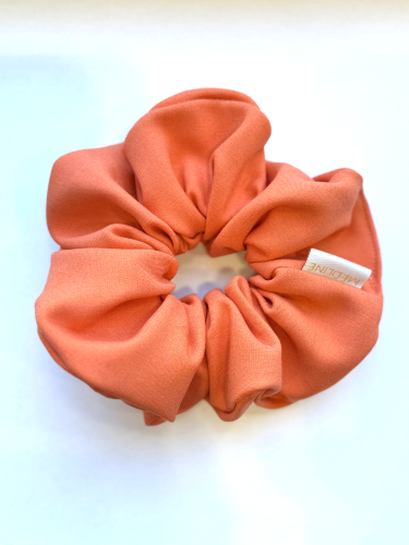 Scrunchie ORANGE SUNSET gumka do włosów pomarańczowy