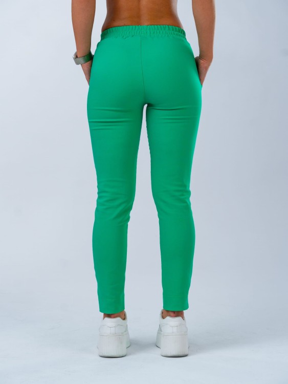 Spodnie medyczne damskie scrubs PROSTE GREEN JOY zielony