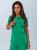 Bluza medyczna damska scrubs Slim Green Joy, zielona